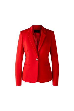 Jersey blazer, rood