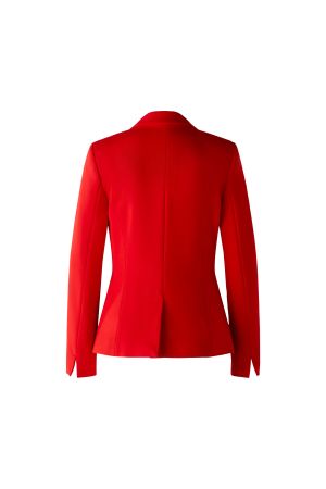 Jersey blazer, rood